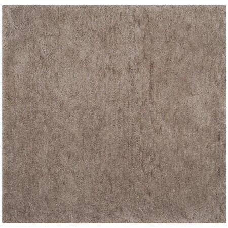 Safavieh 6 X 6 Ft. Sheep Shag Hand Woven Square Area Rug, Silver SSG120A-6SQ